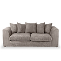 Bletchley Charcoal  Jumbo Cord 3 Seater Sofa from Roseland Furniture