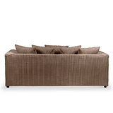 Bletchley Coffee Jumbo Cord 3 Seater Sofa from Roseland Furniture