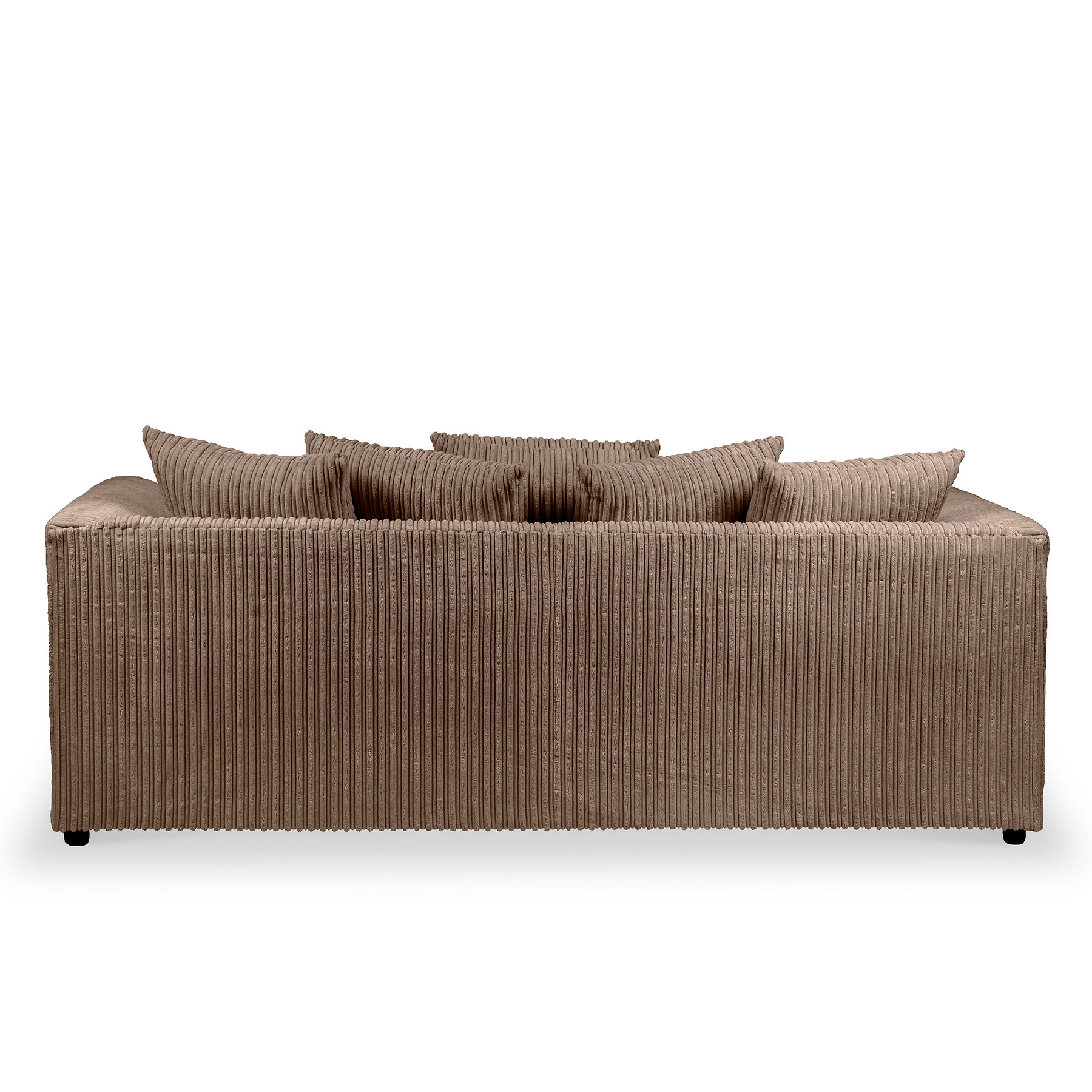 Bletchley Coffee Jumbo Cord 3 Seater Sofa from Roseland Furniture