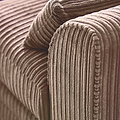 Bletchley Coffee Jumbo Cord 3 Seater Sofa from Roseland Furniture