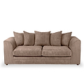 Bletchley Coffee Jumbo Cord 3 Seater Sofa from Roseland Furniture