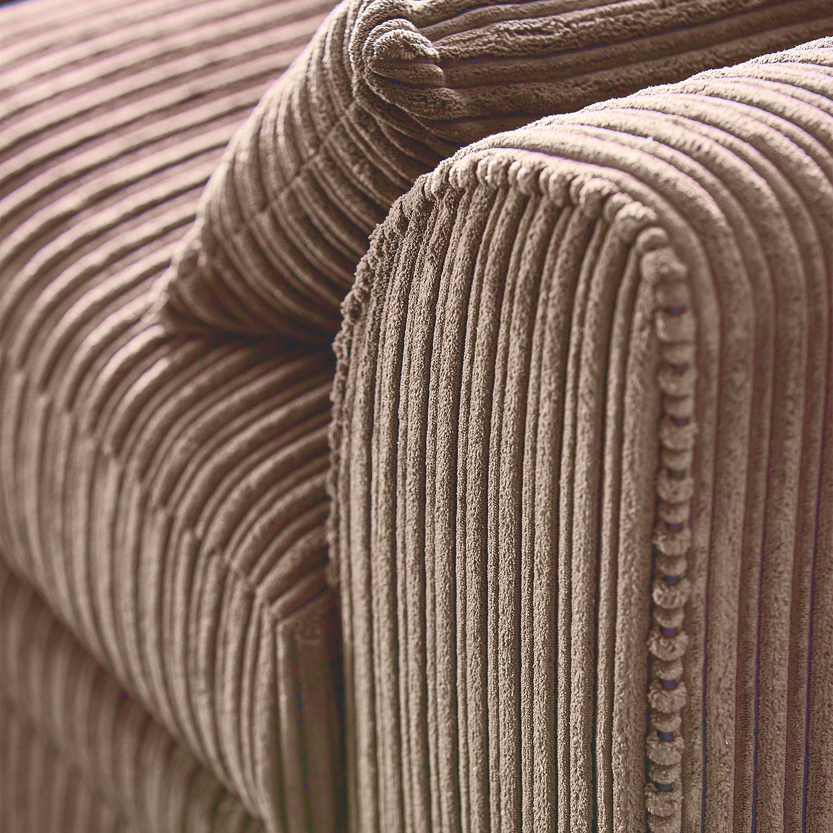 Bletchley Coffee Left Hand Jumbo Cord Chaise Sofa from Roseland Furniture