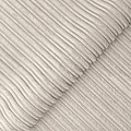 Bletchley Cream Jumbo Cord Chaise Sofa from Roseland Furniture