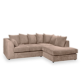 Bletchley Coffee Right Hand Jumbo Cord Chaise Couch from Roseland Furniture