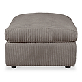 Bletchley Charcoal Jumbo Cord Footrest from Roseland Furniture