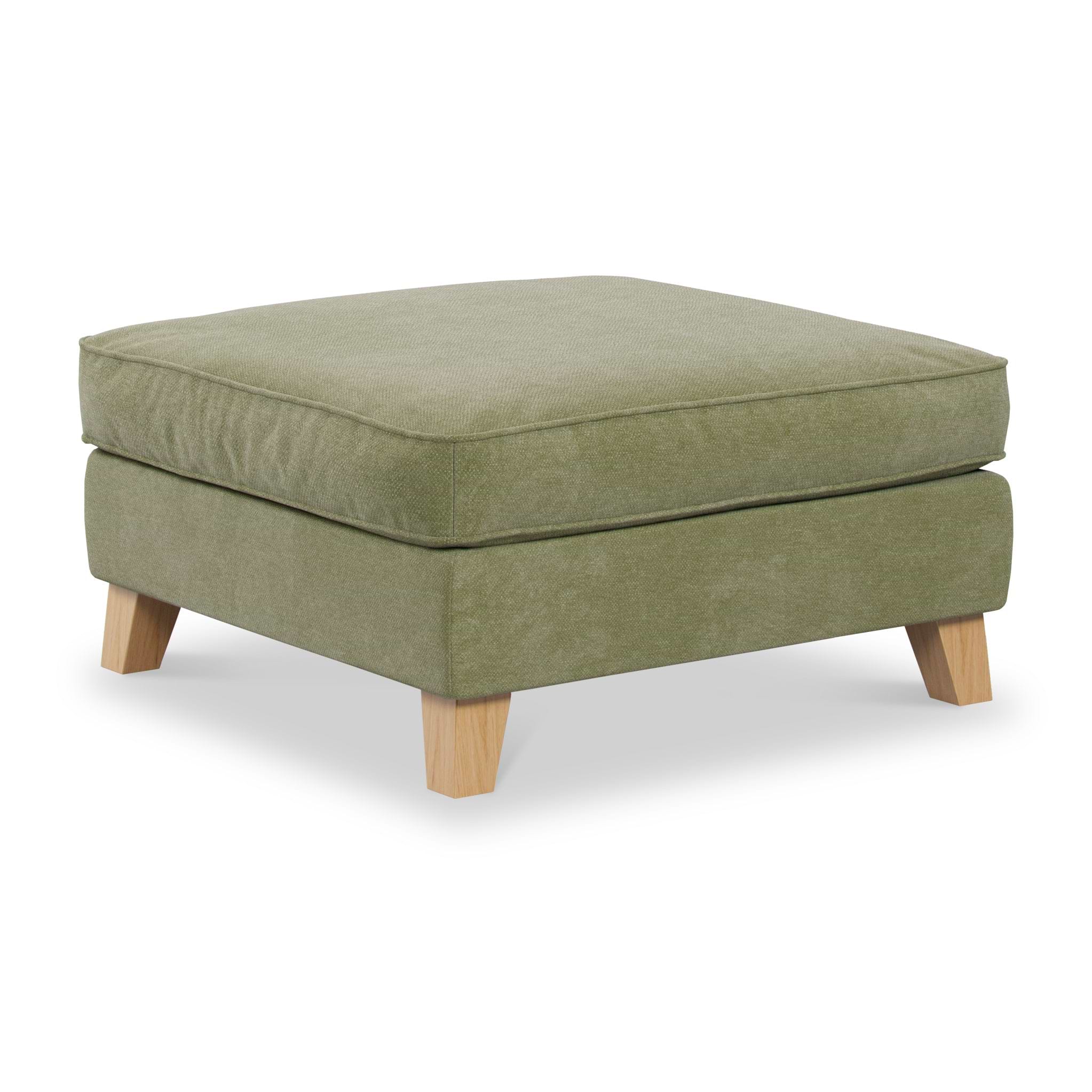 Claridge Moss Green Footstool from Roseland Furniture