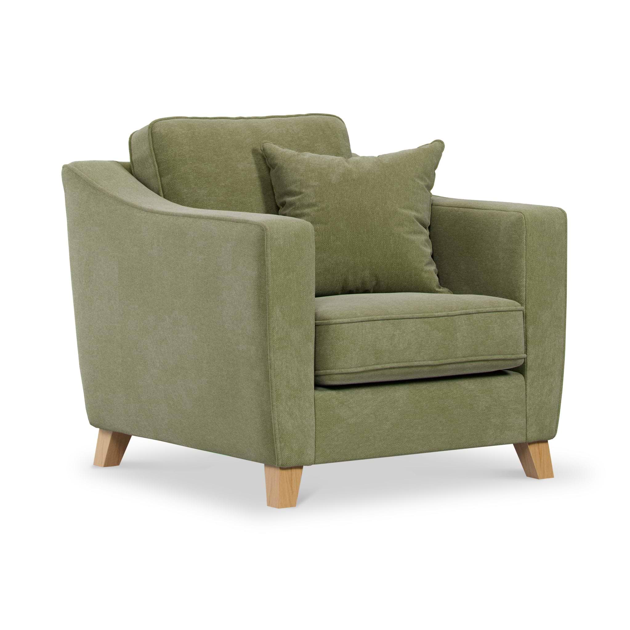 Claridge Moss Green Armchair from Roseland Furniture