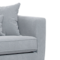 Claridge Sofa / Armchair Ice Arm Close Up