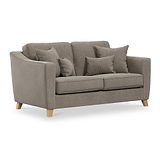 Claridge Soft Chenille 2 Seater Sofa Beige from Roseland Furniture