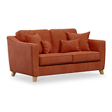 Claridge Soft Chenille 2 Seater Sofa Terra from Roseland Furniture