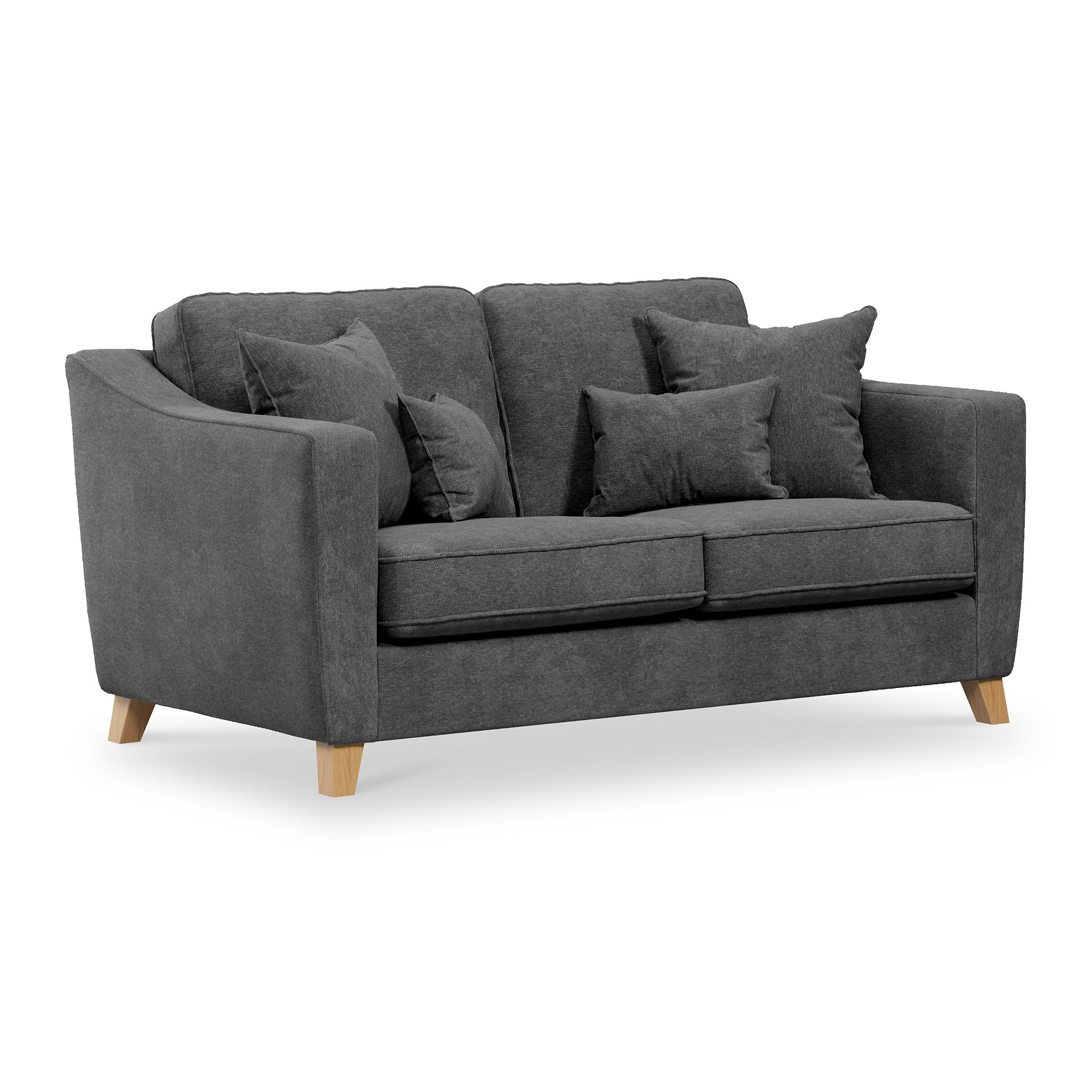 Claridge Soft Chenille 2 Seater Sofa Heather from Roseland Furniture