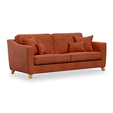 Claridge Soft Chenille 4 Seater Sofa Terra from Roseland Furniture