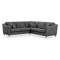 Claridge Soft Chenille Corner Sofa Heater from Roseland Furniture