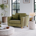 Claridge Moss Green Snuggle Chair from Roseland Furniture