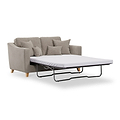 Claridge Soft Chenille 2 Seater Sofabed Linen from Roseland Furniture