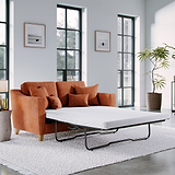 Claridge Soft Chenille 2 Seater Sofabed Terra Life2 from Roseland Furniture