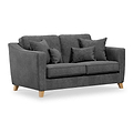 Claridge Soft Chenille 2 Seater Sofabed Heather from Roseland Furniture