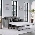 Claridge Soft Chenille 2 Seater Sofabed Heather from Roseland Furniture