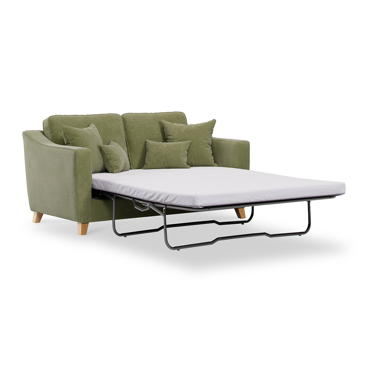 Claridge Moss Green 2 Seater Sofa Bed from Roseland Furniture
