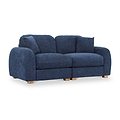 Cloud 3 Seater Sofa Deep Blue from Roseland Furniture