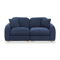 Cloud 3 Seater Sofa Deep Blue from Roseland Furniture