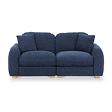 Cloud 3 Seater Sofa Deep Blue from Roseland Furniture
