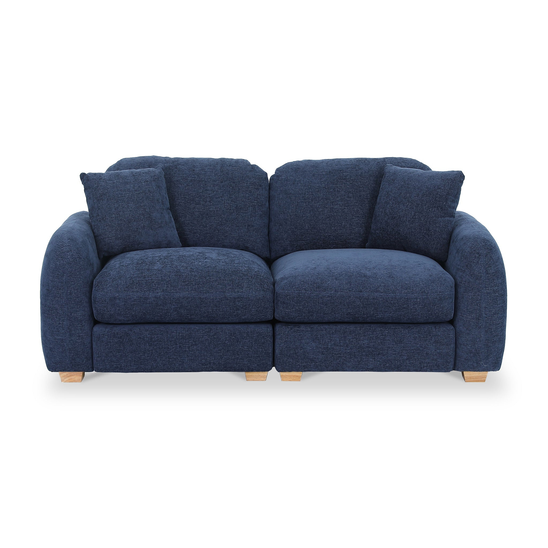 Cloud 3 Seater Sofa Deep Blue from Roseland Furniture