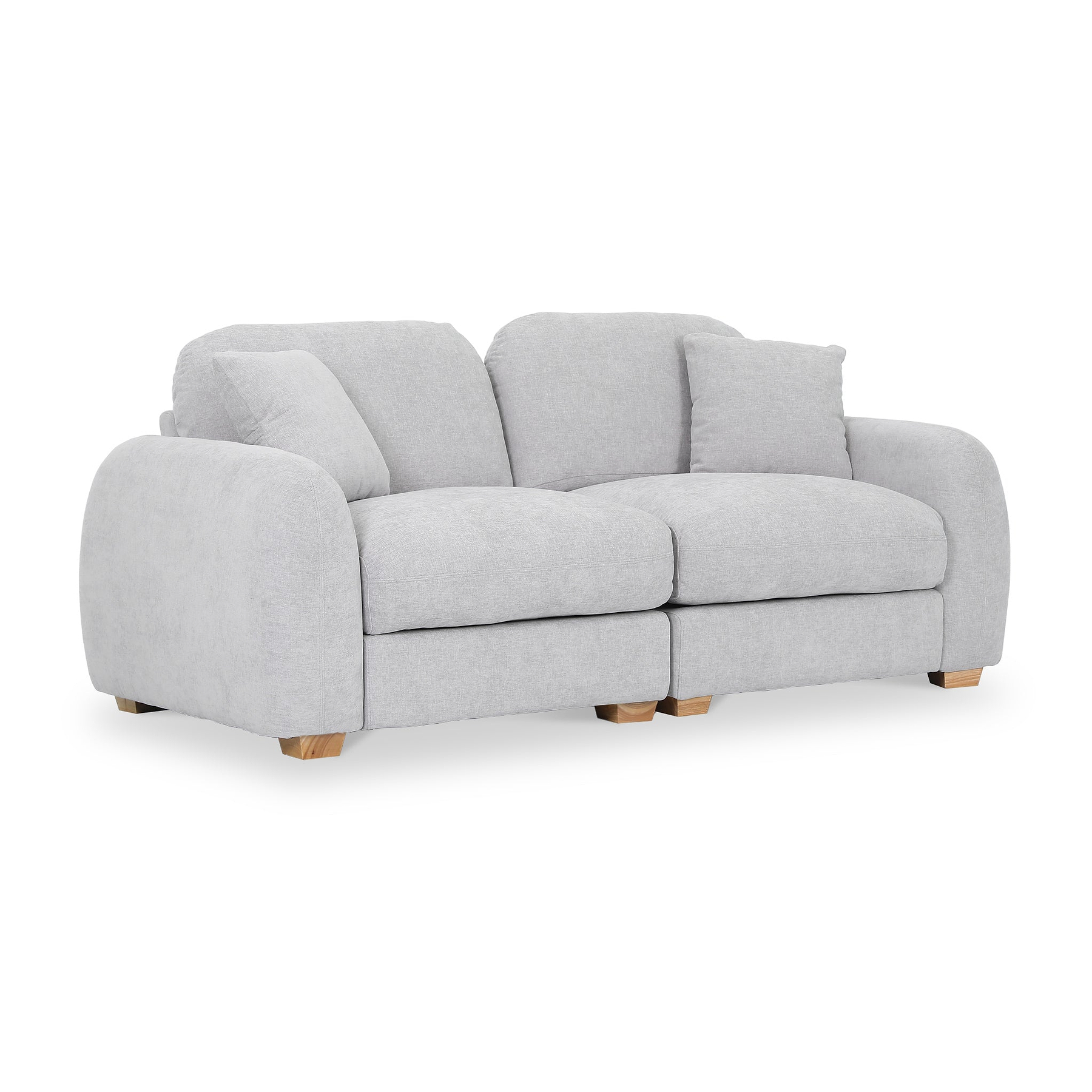 Cloud 3 Seater Sofa Fog from Roseland Furniture