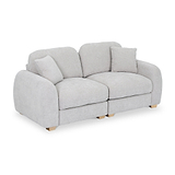 Cloud 3 Seater Sofa Fog from Roseland Furniture