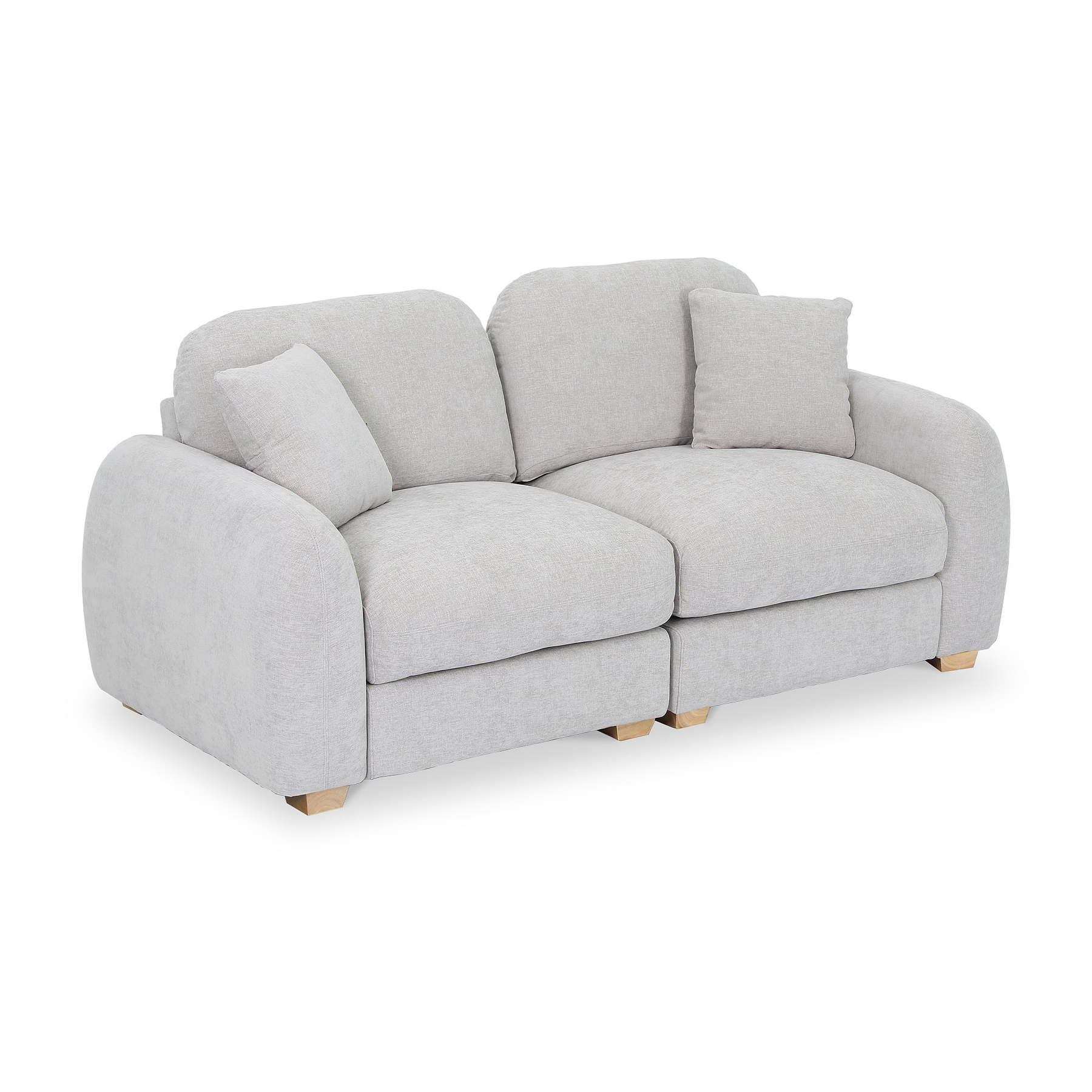Cloud 3 Seater Sofa Fog from Roseland Furniture