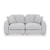 Cloud 3 Seater Sofa Fog from Roseland Furniture