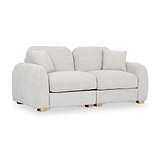 Cloud 3 Seater Sofa Natural Haze from Roseland Furniture