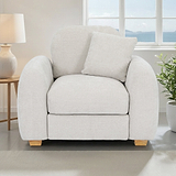 Cloud Armchair Natural Haze from Roseland Furniture