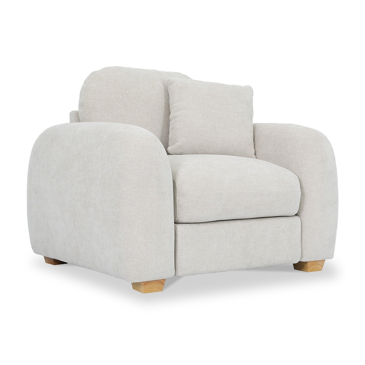 Cloud Armchair Natural Haze from Roseland Furniture