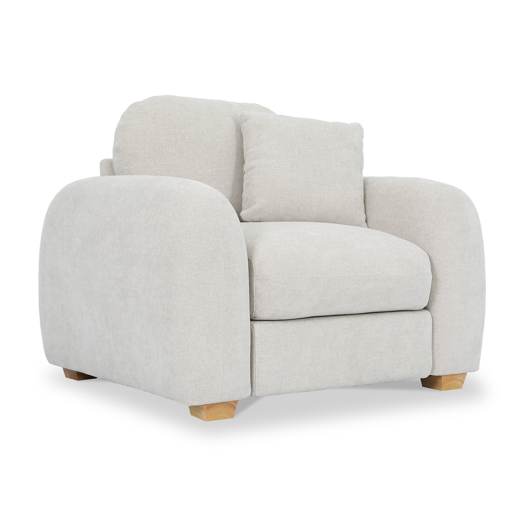 Cloud Armchair Natural Haze from Roseland Furniture