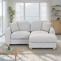 Cloud Chaise Sofa Fog from Roseland Furniture
