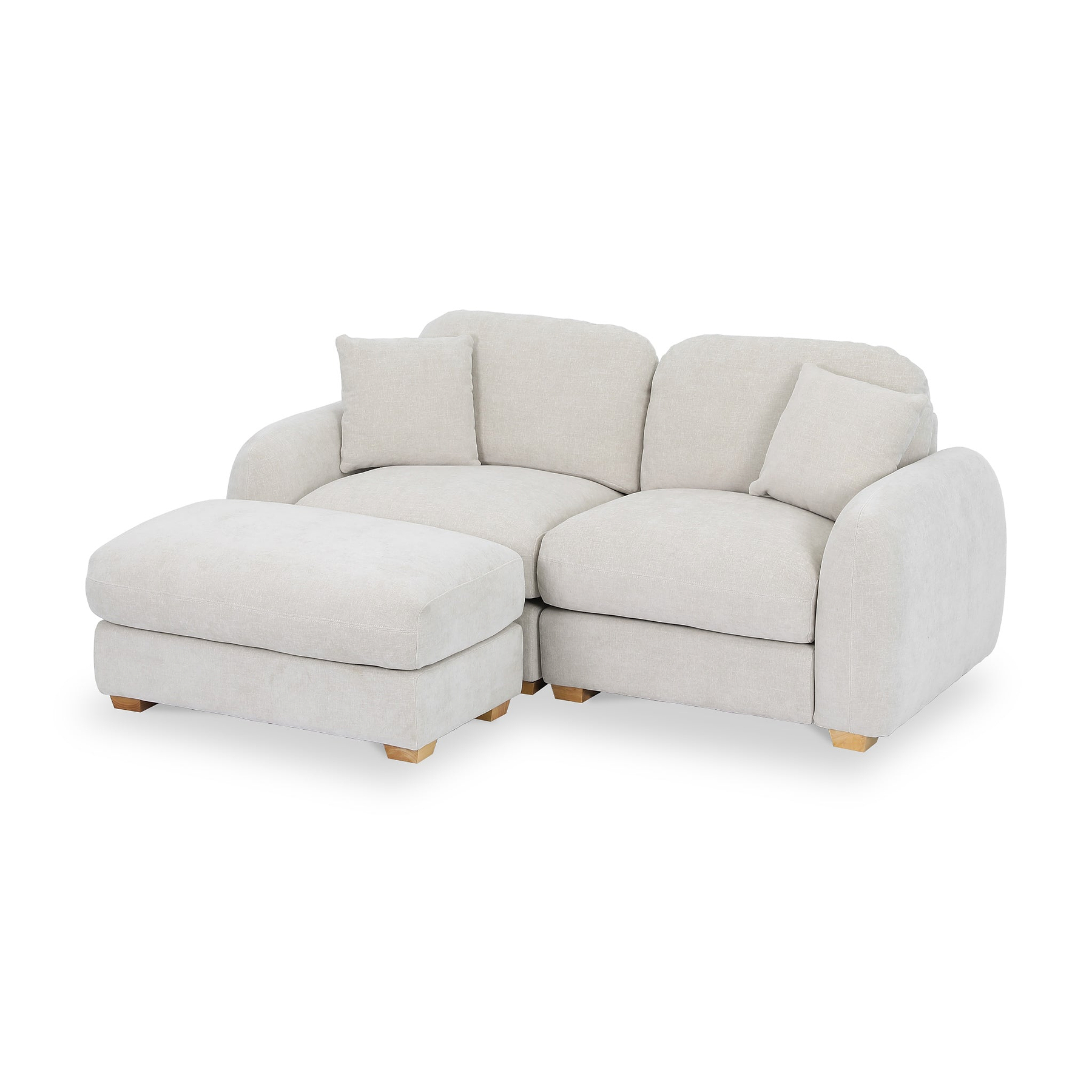 Cloud Chaise Sofa Natural Haze from Roseland Furniture