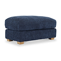 Cloud Footstool Deep Blue from Roseland Furniture