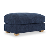 Cloud Footstool Deep Blue from Roseland Furniture