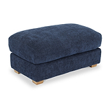 Cloud Footstool Deep Blue from Roseland Furniture