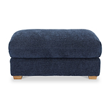 Cloud Footstool Deep Blue from Roseland Furniture
