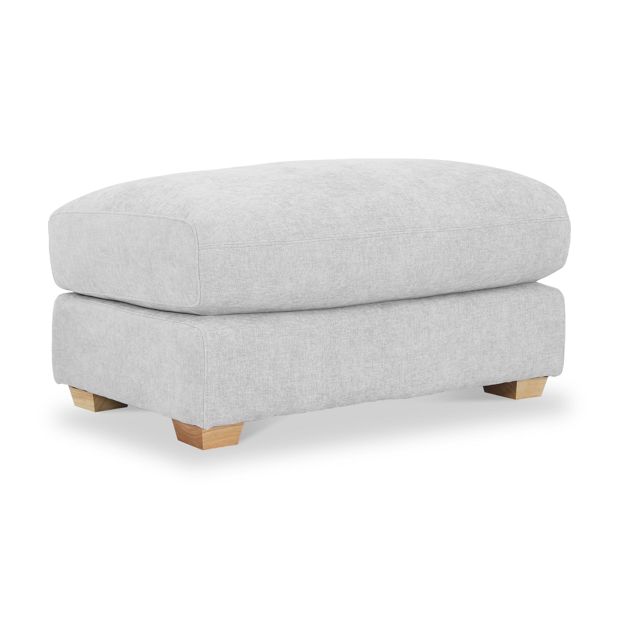 Cloud Footstool Fog from Roseland Furniture