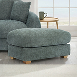 Cloud Footstool Moss from Roseland Furniture