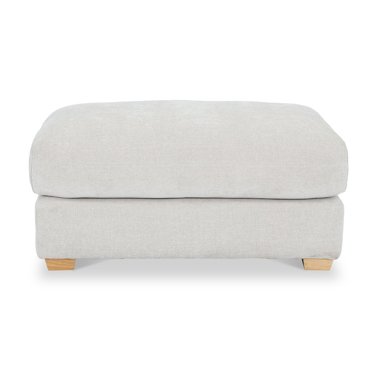 Cloud Footstool Natural Haze from Roseland Furniture