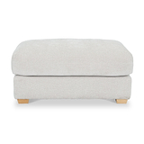 Cloud Footstool Natural Haze from Roseland Furniture