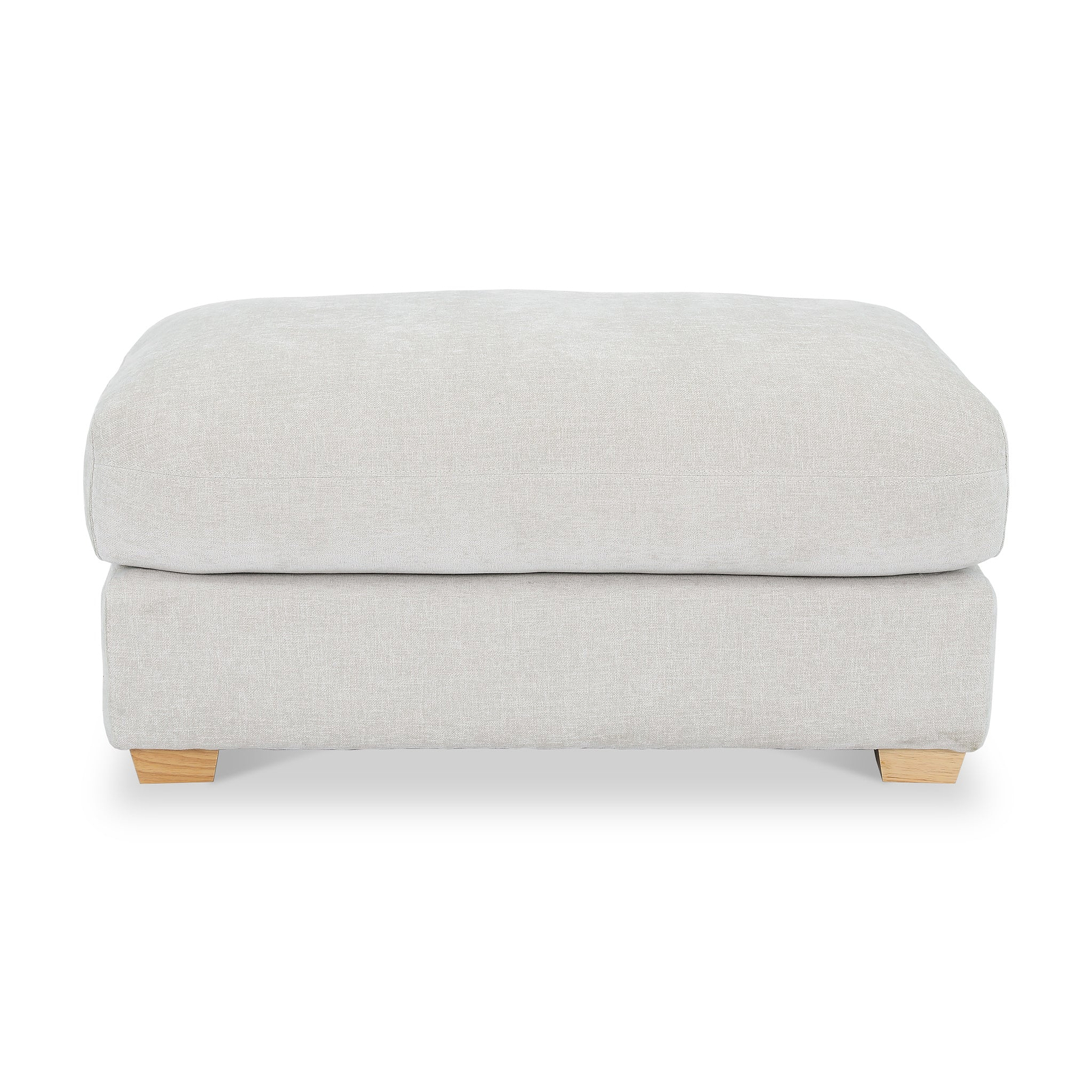 Cloud Footstool Natural Haze from Roseland Furniture
