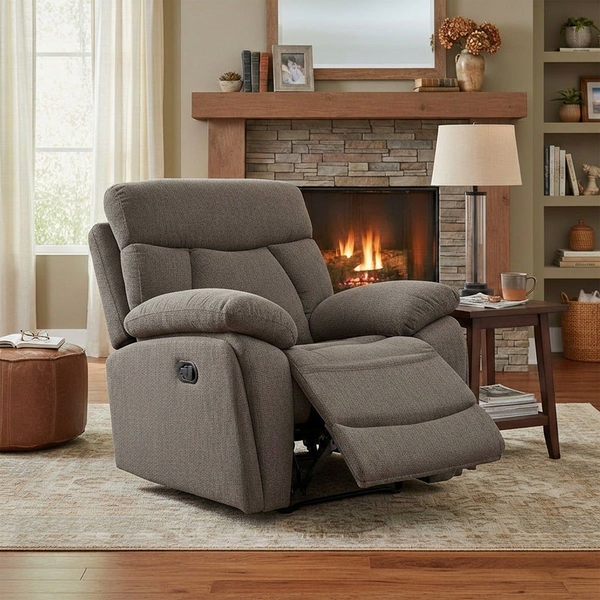 Yarbury Manual Recliner Armchair from Roseland Furniture