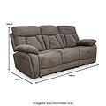 Yarbury 3 Seater Manual Recliner from Roseland Furniture