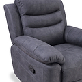 Conway Charcoal Reclining Armchair from Roseland Furniture