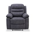 Conway Charcoal Reclining Armchair from Roseland Furniture